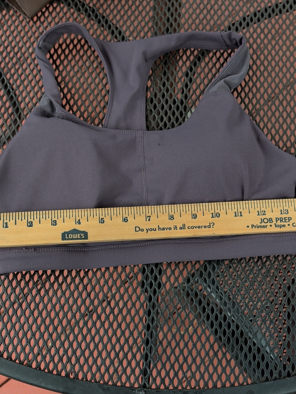 Fila Women's Racerback Sports Bra in Dark Charcoal - Picture 1 of 4